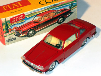 ミニカーショップ ケンボックス MERCURY☆23☆フィアット2300S COUPE ※マーキュリー ・塗装少難・箱少凹み、スレ・値札剥がし跡・イタリア製・買取品・現状渡しMinicar shop KENBOX TOMICA